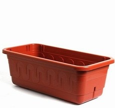 truhl�k samozavla�ovac� FA 60cm s knoty Krupi - terakotov�